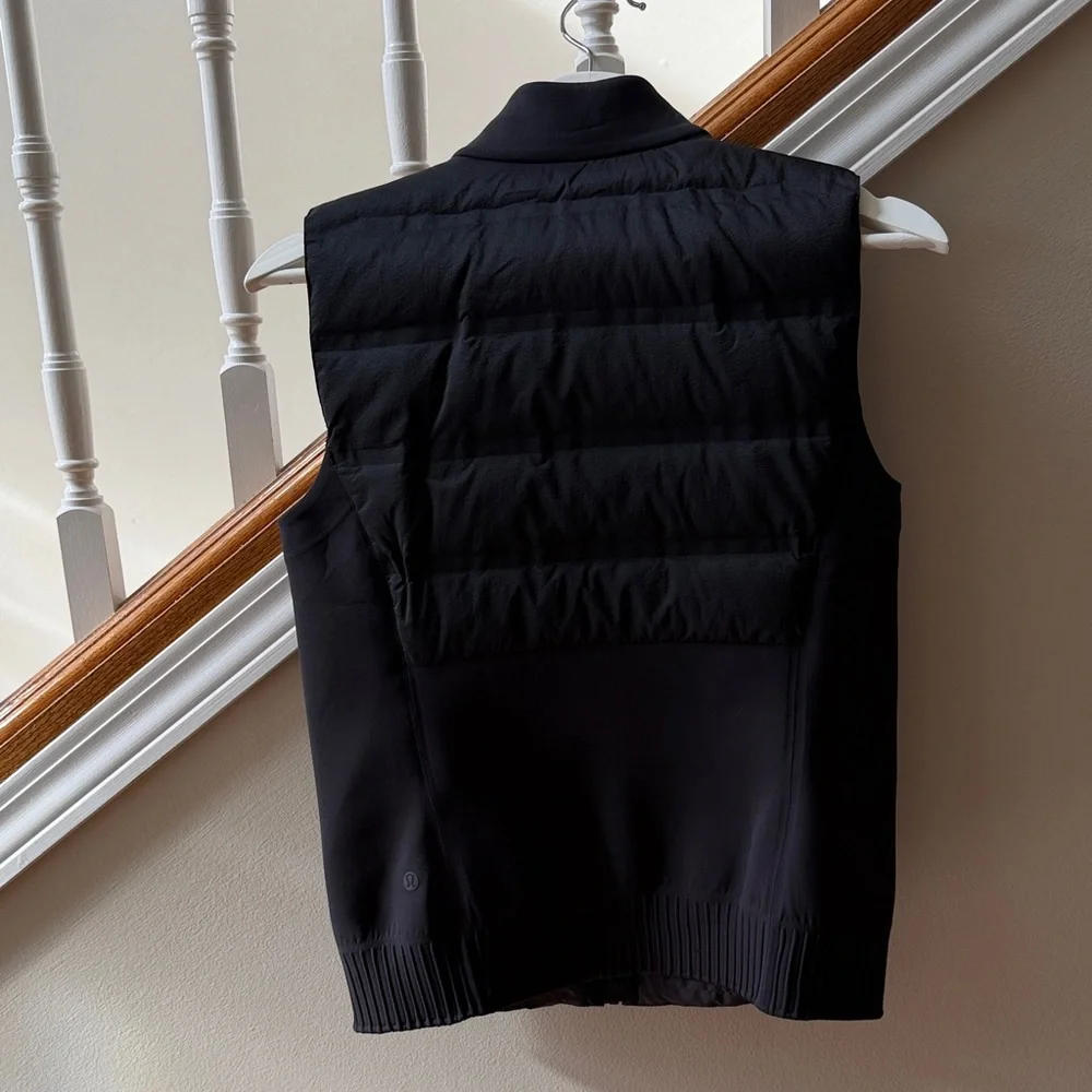 Lululemon Athletica Black Quilted Vest - Picture 2 of 2